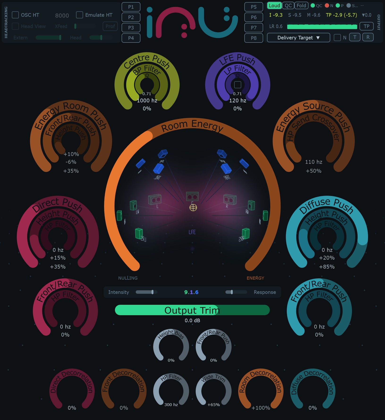 INU — real-time 3D spatial view